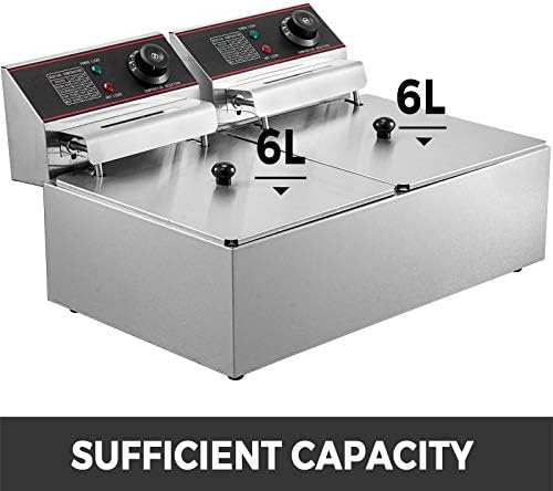Vue 2 de Vevor Friteuse Electrique
