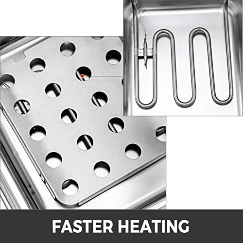 Vue 4 de Vevor Friteuse Electrique