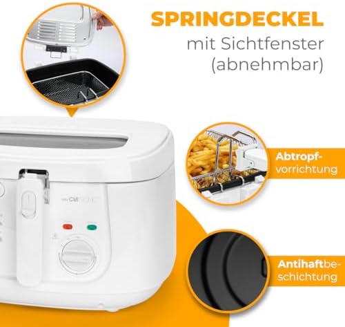 Vue 3 de Clatronic Friteuse Avec Huile