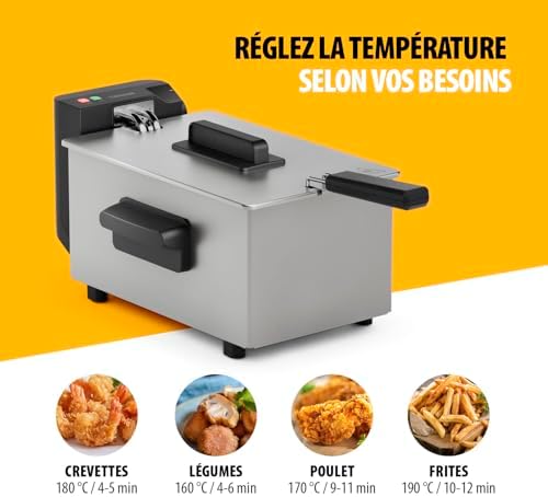 Vue 4 de Tristar Friteuse En Acier