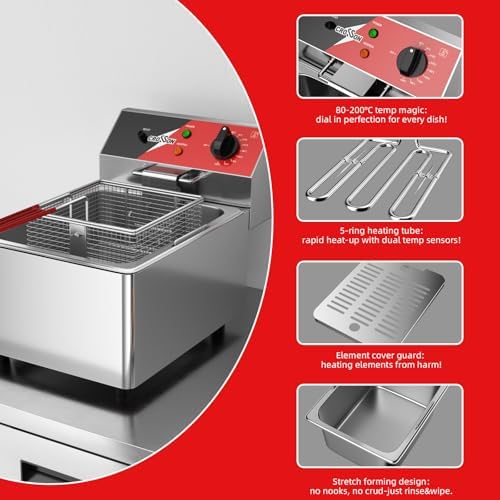 Vue 6 de Friteuse Electrique Crosson