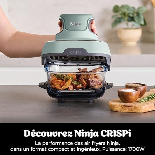 Vue 3 de Ninja Crispi Friteuse Sans