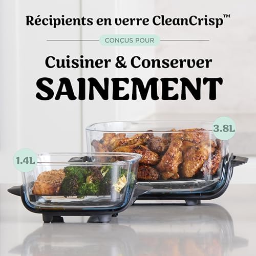 Vue 4 de Ninja Crispi Friteuse Sans