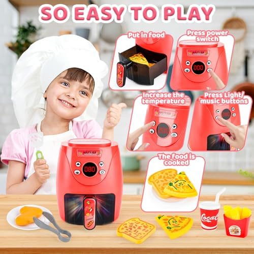 Vue 3 de Deao Friteuse Air