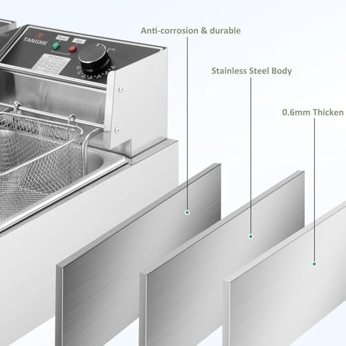 Vue 6 de Friteuse Professionnelle Friteuse