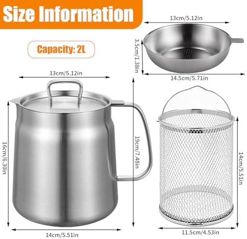 Vue 5 de Friteuse Acier Inoxydable Avec