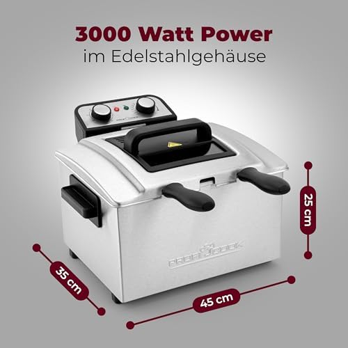 Vue 7 de Proficook Pcfr Friteuse Double