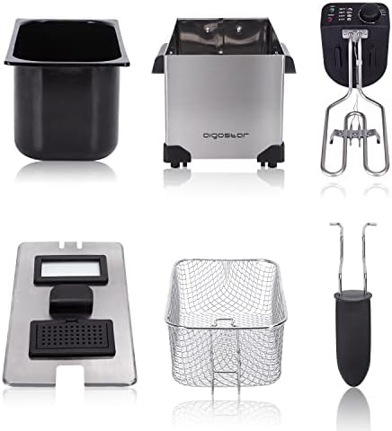 Vue 4 de Aigostar Friteuse Huile