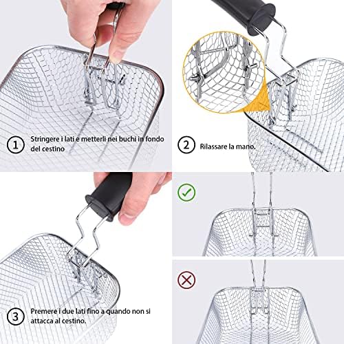 Vue 6 de Aigostar Friteuse Huile