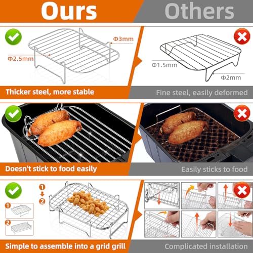 Vue 3 de Ninja Grille Air Fryer