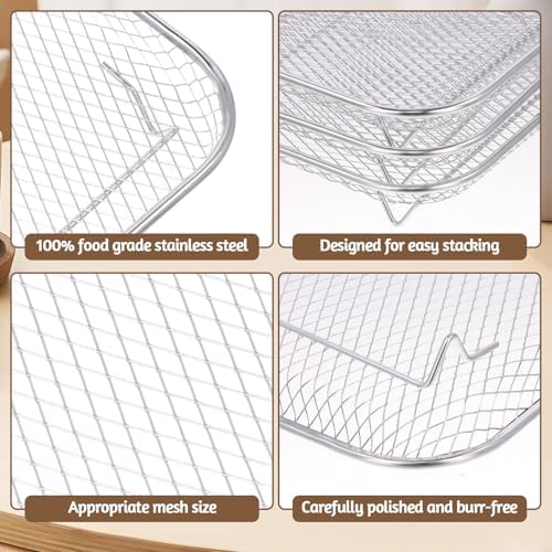 Vue 3 de Carree Air Fryer Rack