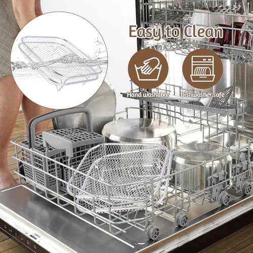 Vue 4 de Carree Air Fryer Rack