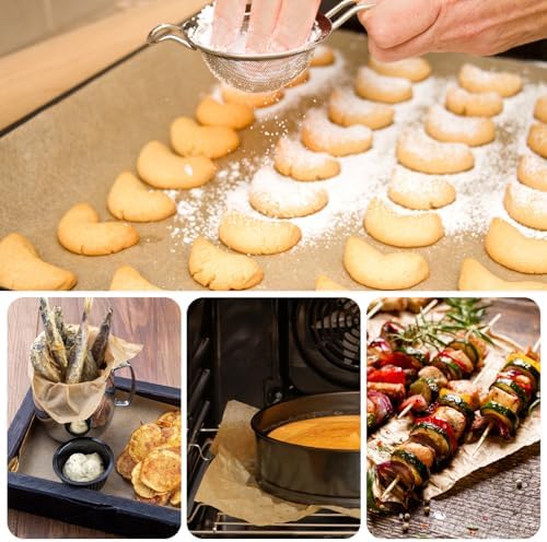 Vue 5 de Pcs Papier Cuisson Feuille