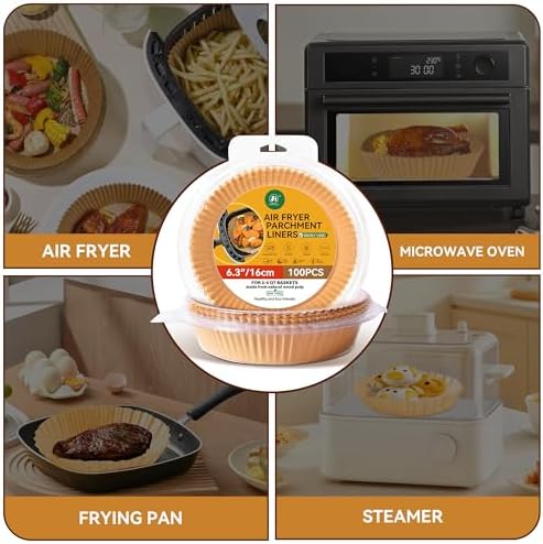 Vue 5 de Papier Cuisson Pour Air