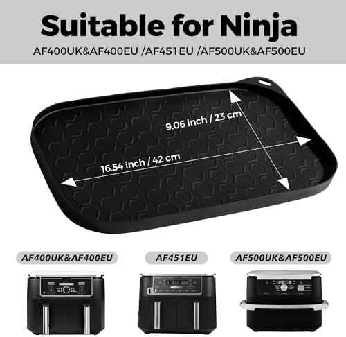 Vue 2 de Silicone Tapis Air Fryer