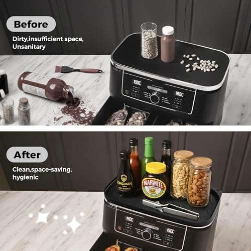 Vue 3 de Silicone Tapis Air Fryer