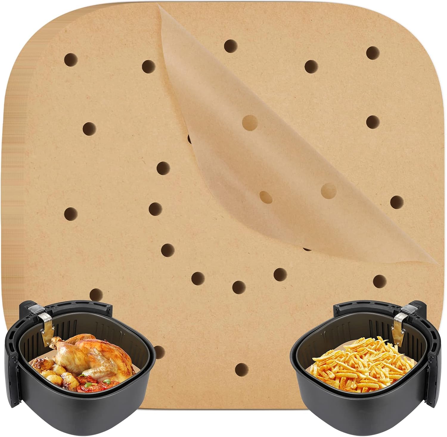 Feuilles Papier Pour Friteuse