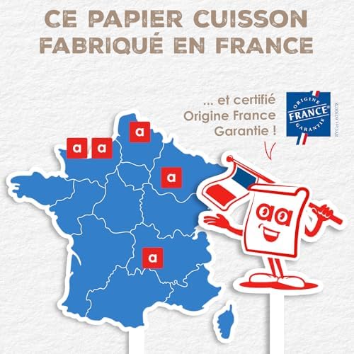 Vue 3 de Alfapac Papier Cuisson Brun