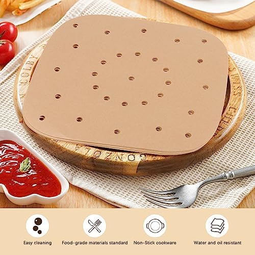Vue 3 de Feuilles Papier Pour Friteuse