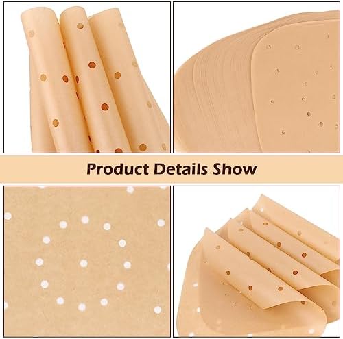 Vue 4 de Feuilles Papier Pour Friteuse