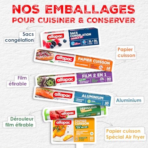 Vue 5 de Alfapac Papier Cuisson Brun