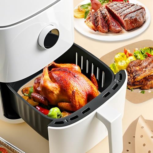 Vue 7 de Papier Sulfurise Air Fryerperfore