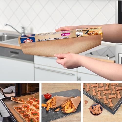 Vue 3 de Albal Papier Cuisson Brun