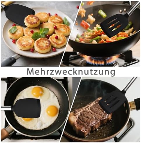 Vue 3 de Spatule Cuisine Silicone Set