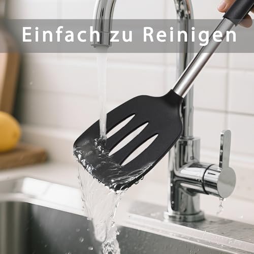 Vue 5 de Spatule Cuisine Silicone Set