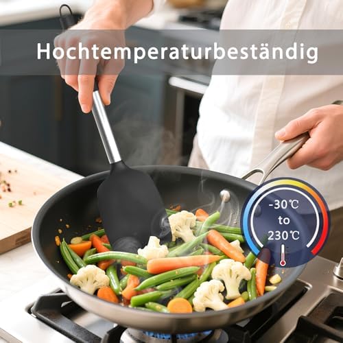 Vue 7 de Spatule Cuisine Silicone Set