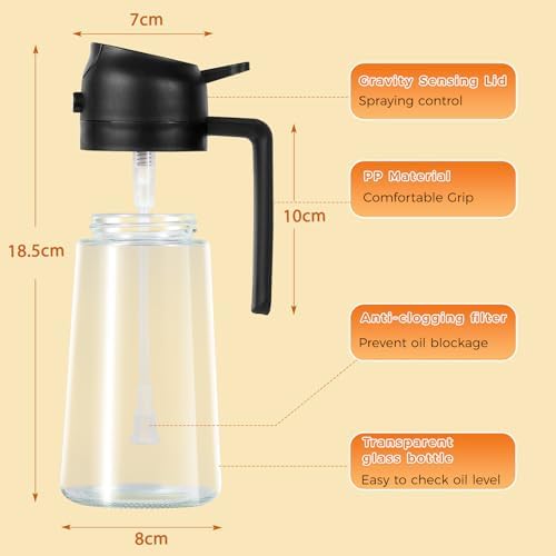 Vue 6 de Spray Huile Cuisine Vaporisateur