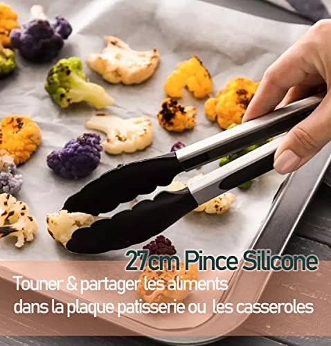 Vue 4 de Pc Pince Cuisine Silicone