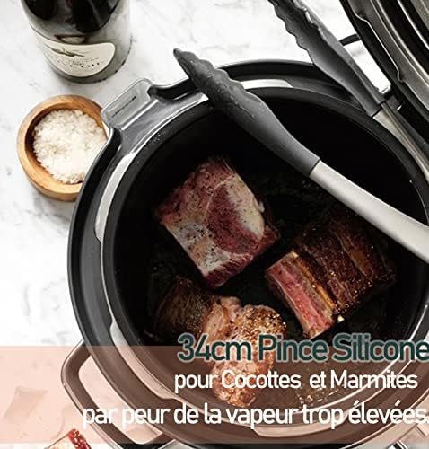 Vue 5 de Pc Pince Cuisine Silicone