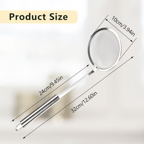 Vue 2 de Cm Ecumoire En Acier