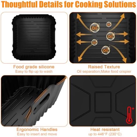 Vue 4 de Air Fryer Accessoires Pour