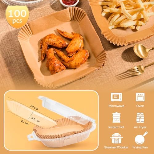 Vue 2 de Edihome Papier Cuisson Air