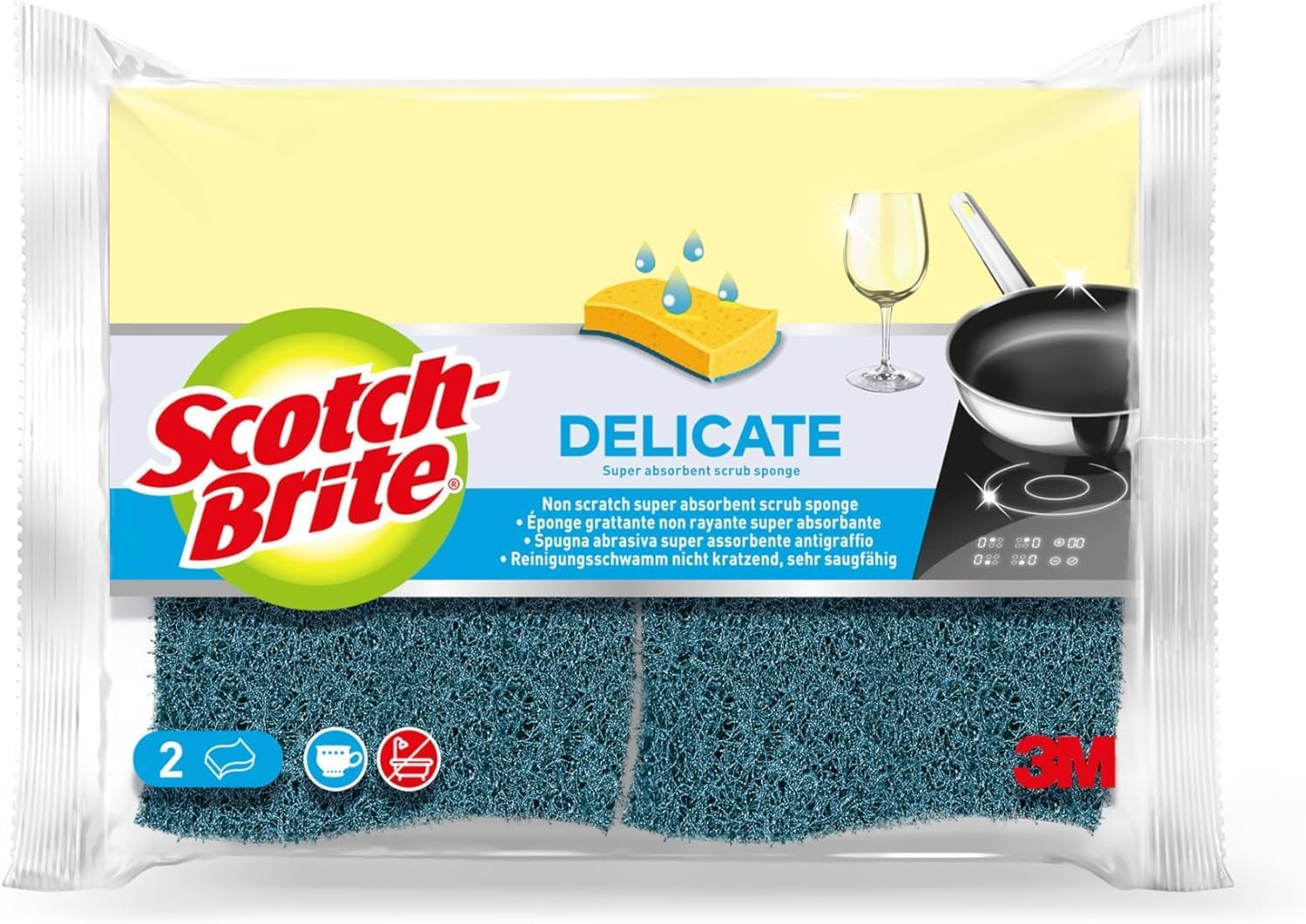 Scotchbrite Delicate Eponge