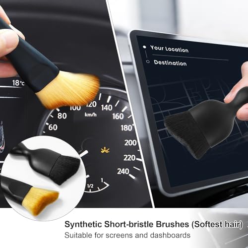 Vue 5 de Pieces Pinceau Detailing Pinceau