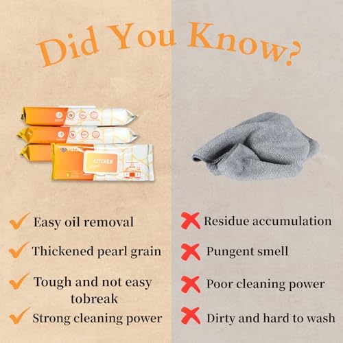 Vue 5 de Lingettes Degraissantes Cuisine Vietdai