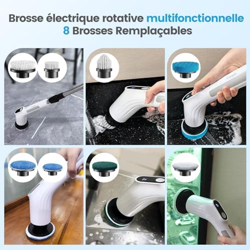 Vue 5 de Brosse Rotative Nettoyage Electrique