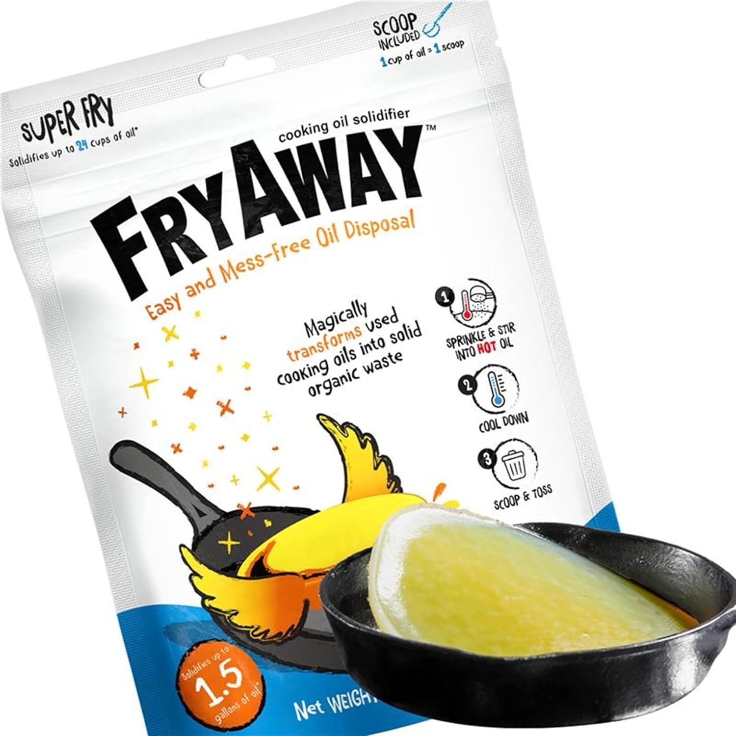 Fryaway Super Solidificateur Dhuile