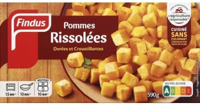 Findus Pommes Rissolees Dorees
