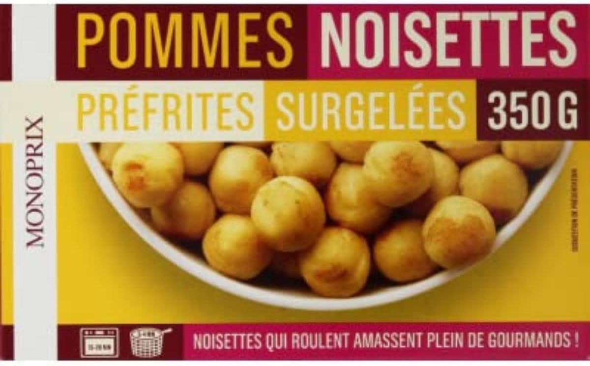Monoprix Pommes Noisettes Prefrites