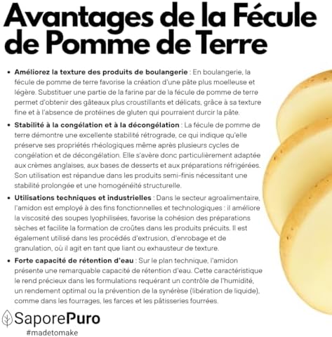 Vue 4 de Saporepuro Fecule De Pomme