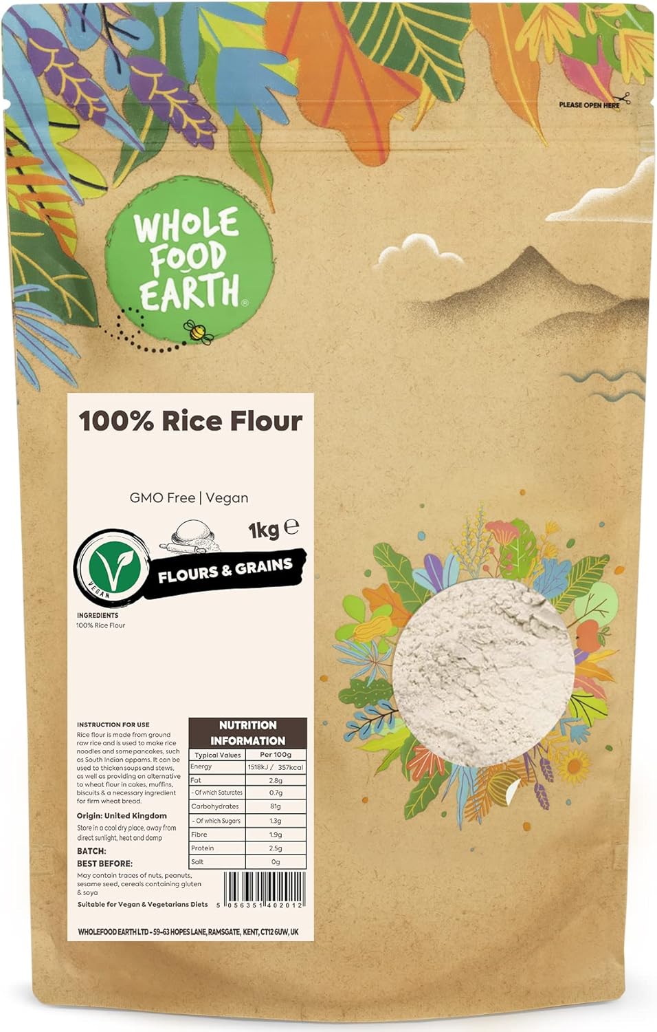 Wholefood Earth Farine De