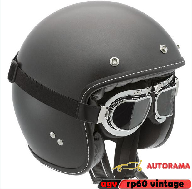AGV Jet RP60 Solid Flat Black + Occhialoni