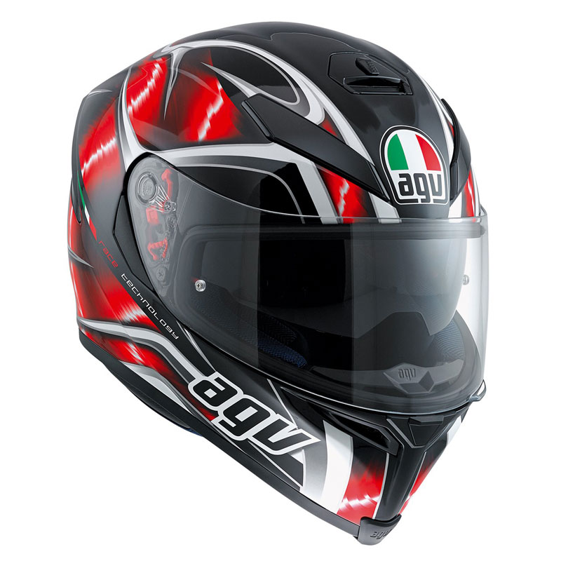 AGV K-5 S Multi Hurricane Black Red White – PLK