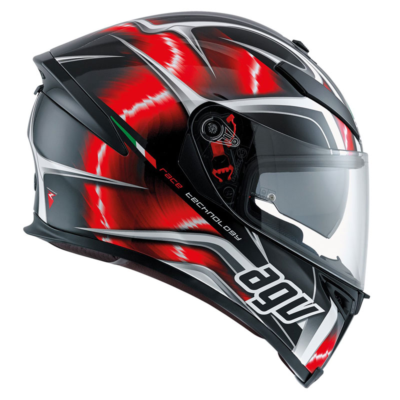 AGV K-5 S Multi Hurricane Black Red White – PLK