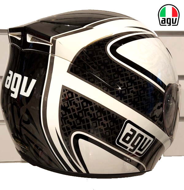 AGV K4 Multi Gecko Bianco/White Canna di fucile/Gunmetal