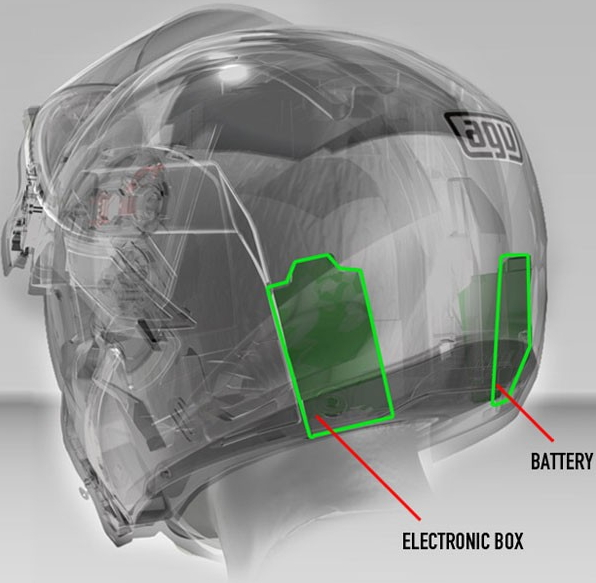 AGV Rear Share Easy – communication system